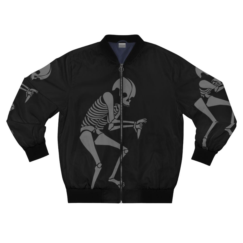 Grim Reaper Survival Tactics Bomber Jacket