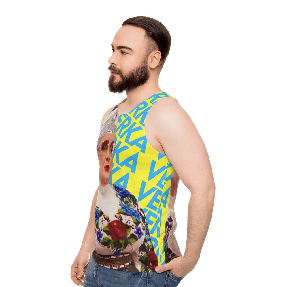 Verka Serduchka Unisex Tank Top - men side