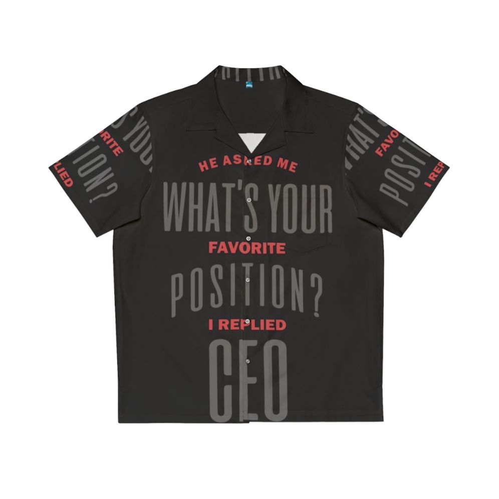 Motivational CEO Hawaiian Shirt for Entrepreneurs