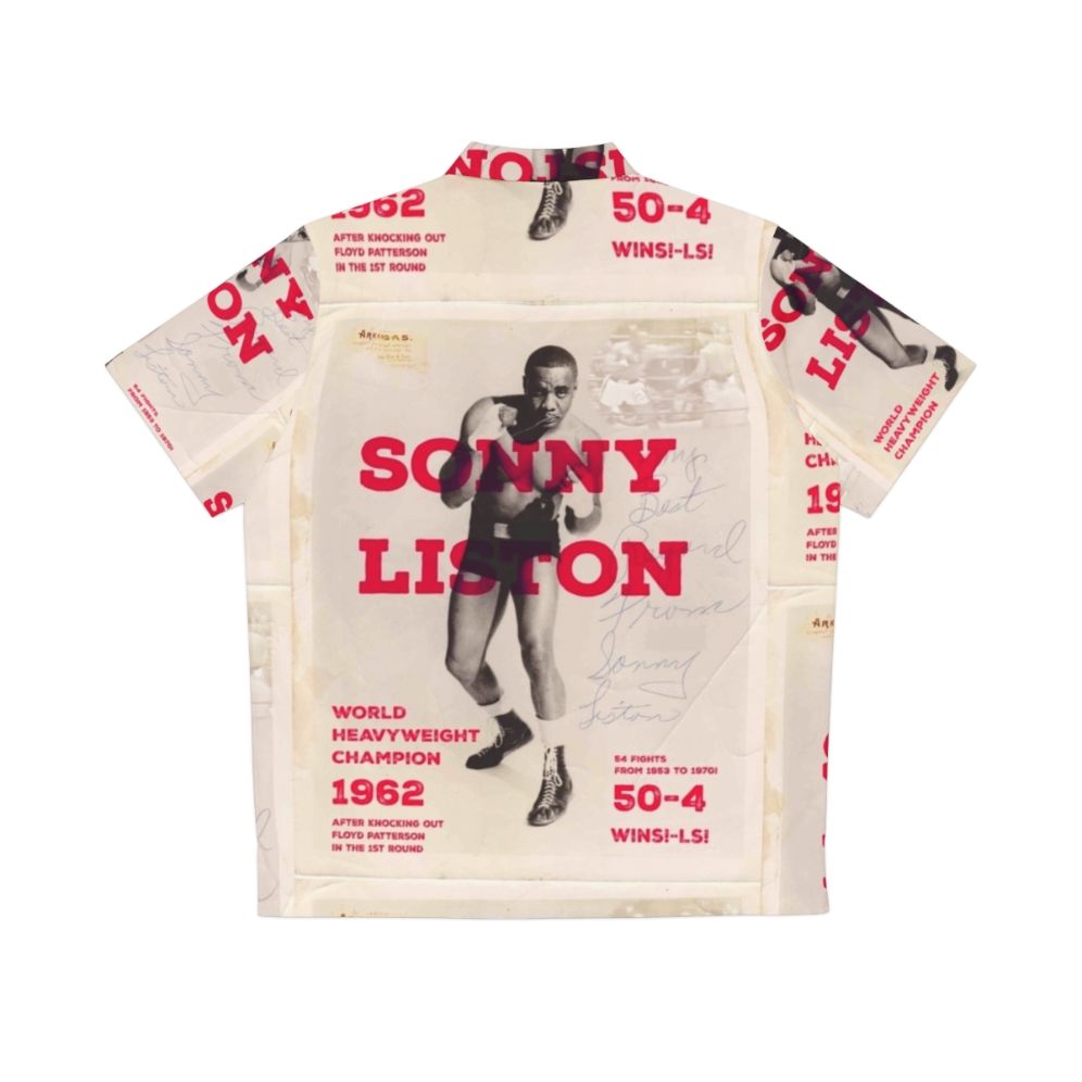 Sonny Liston Heavyweight Boxing Champion Hawaiian Shirt - Back