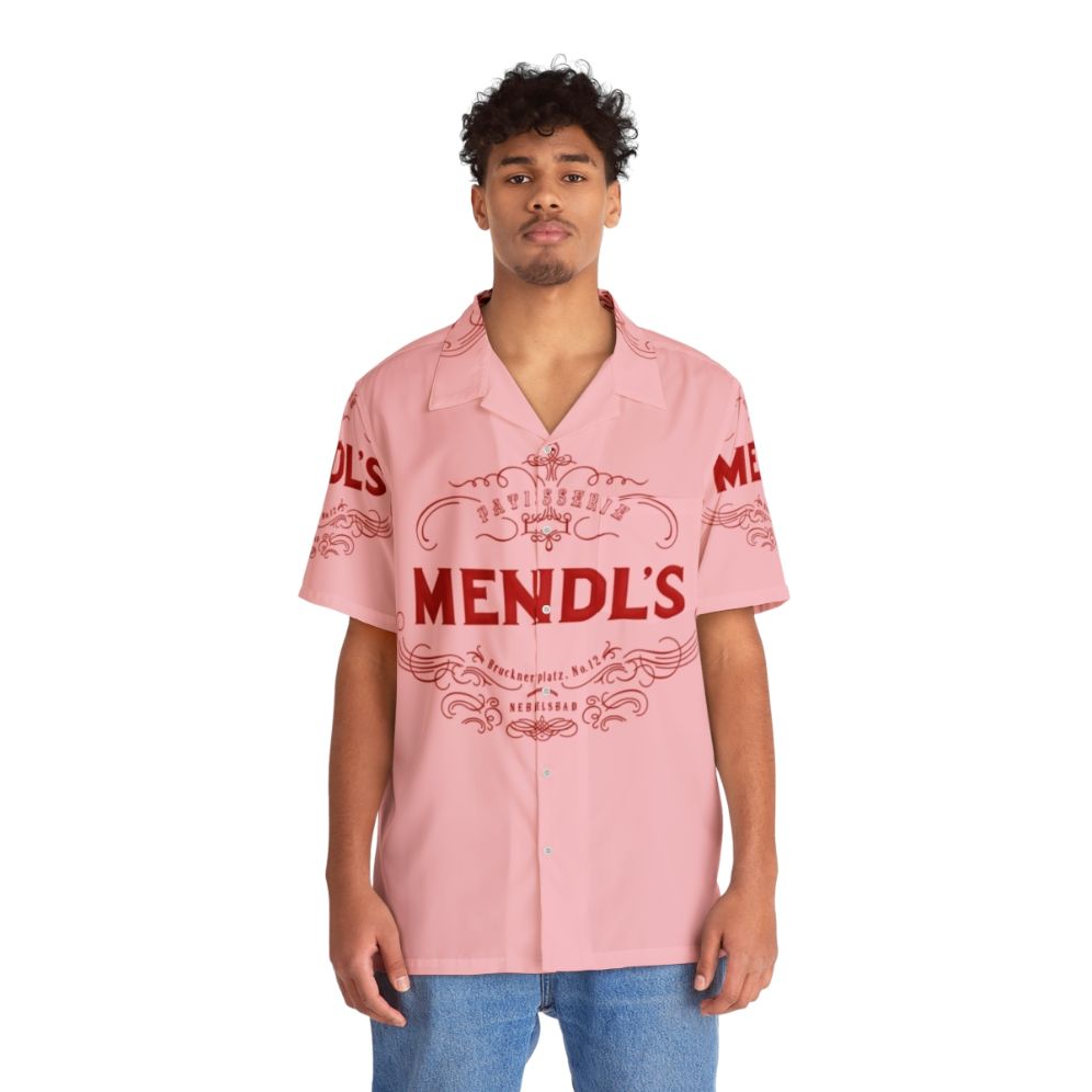 Mendl's Inspired Luxury Mens Hawaiian Shirt - People Front