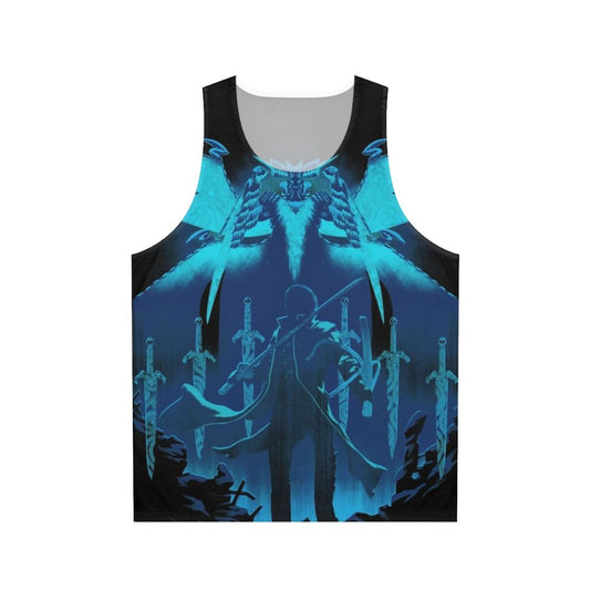 Blue King Unisex Gaming Tank Top