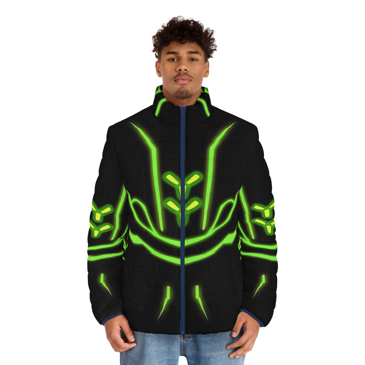 Acceleracers Gelorum Logo Puffer Jacket - men front