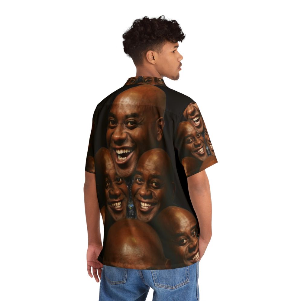 Stack of Ainsley Harriott Hawaiian Shirts - Flat lay