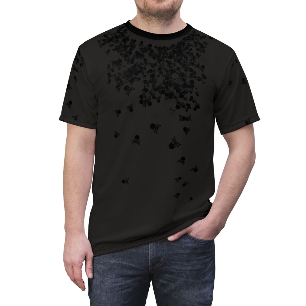 Noctis Skull Inspired T-Shirt for Final Fantasy Fans - men front