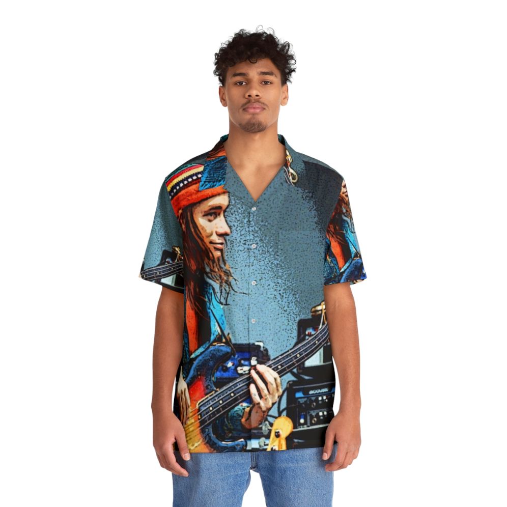 Jaco Pastorius Bassist Hawaiian Shirt - People Front