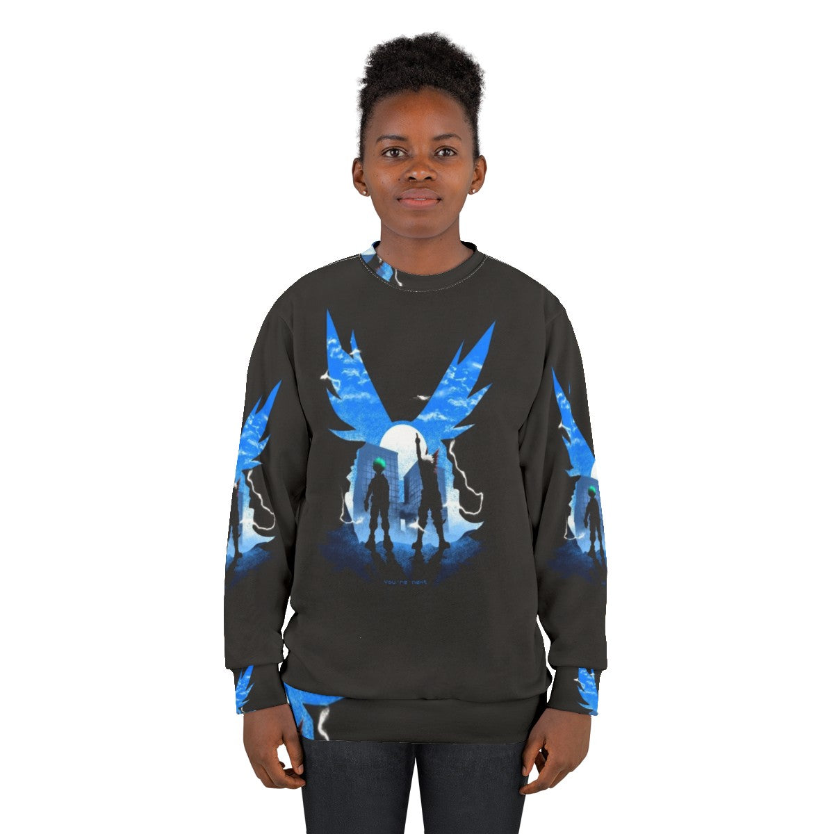 "You're Next" Superhero Anime Sweatshirt - women