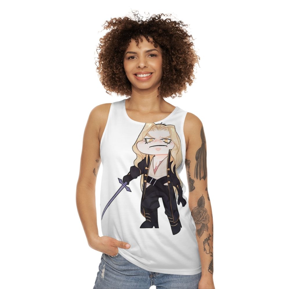 Castlevania Alucard Chibi Unisex Tank Top - women