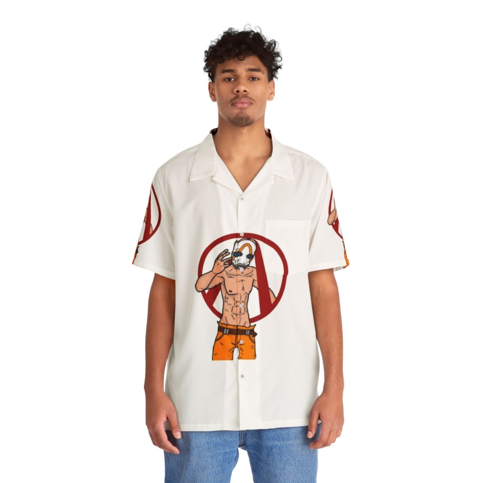 Borderlands 3 Psycho Hawaiian Shirt - People Front