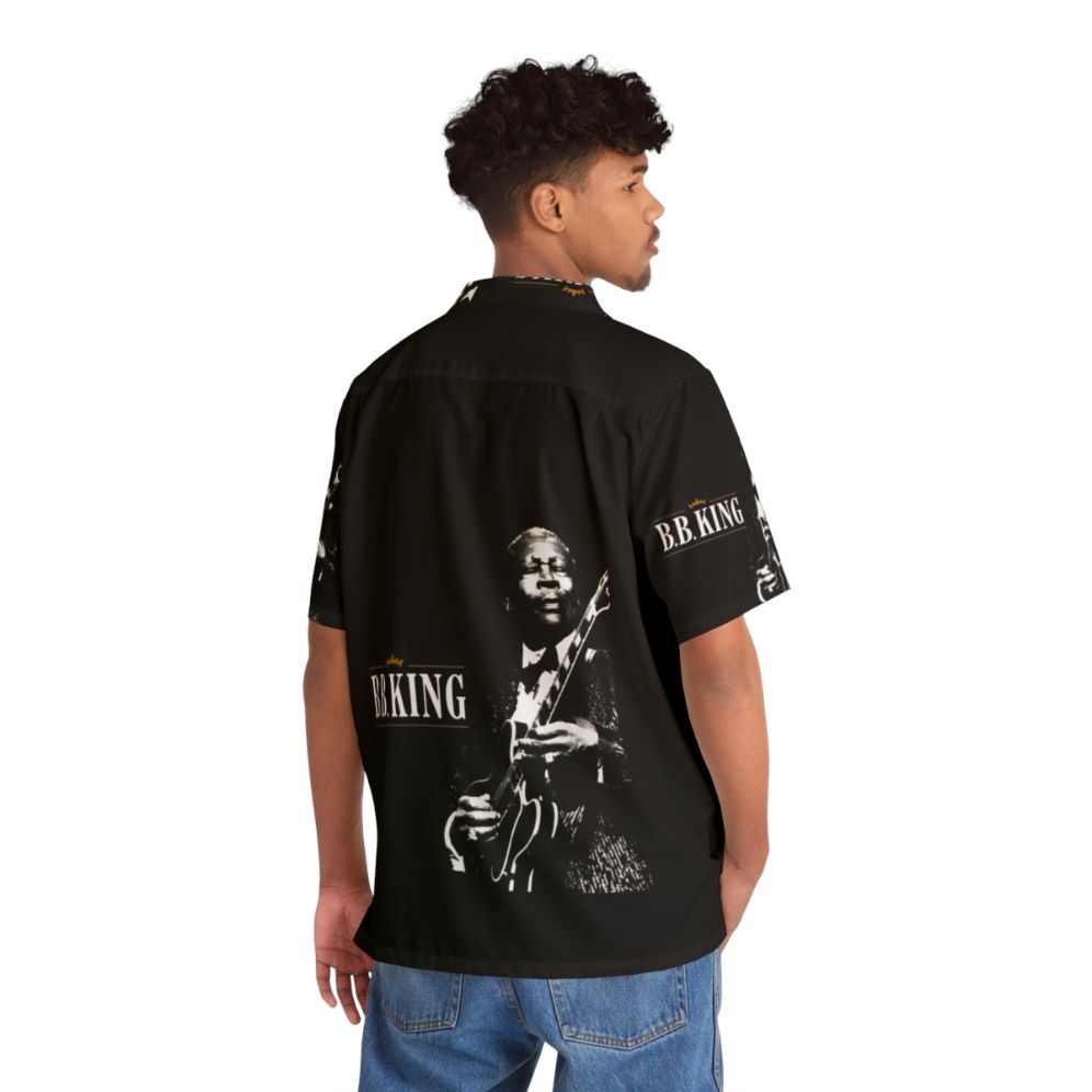 BB King Blues Legend Hawaiian Shirt - People Back