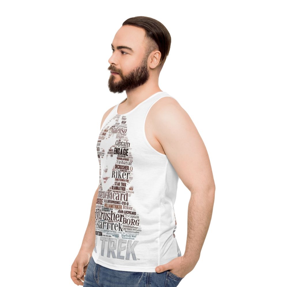 Star Trek The Next Generation Beverly Crusher Tank Top - men side