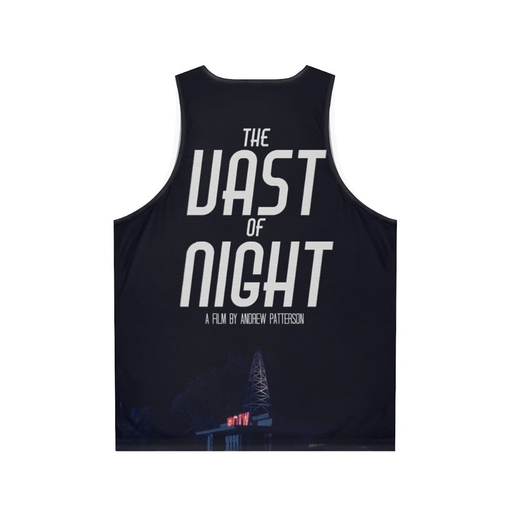 The Vast of Night Unisex Tank Top - Back