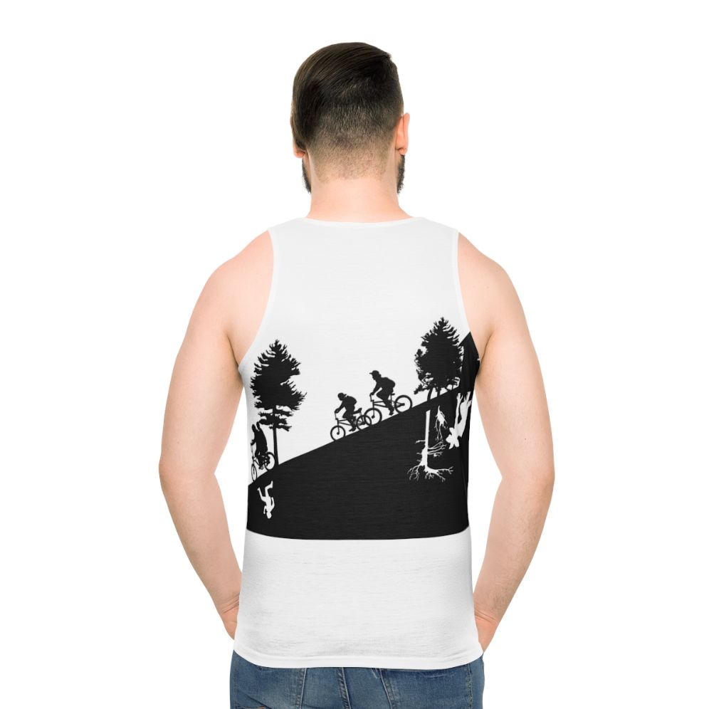 Stranger Things Upside Down Unisex Tank Top - men back