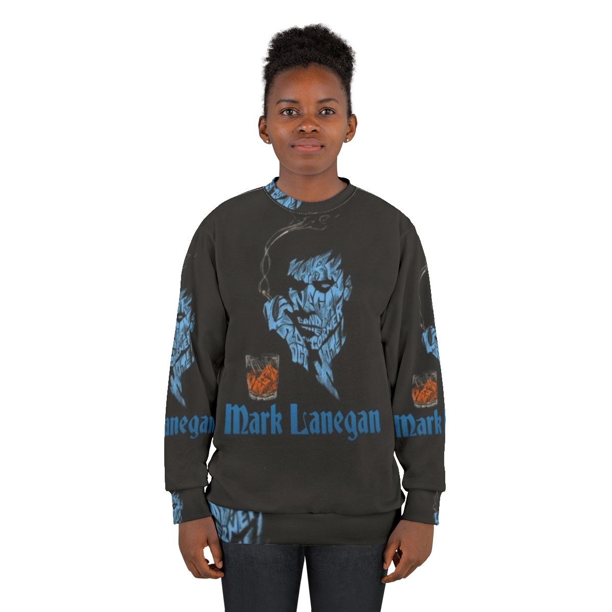 Mark Lanegan Grunge Rock Sweatshirt - women