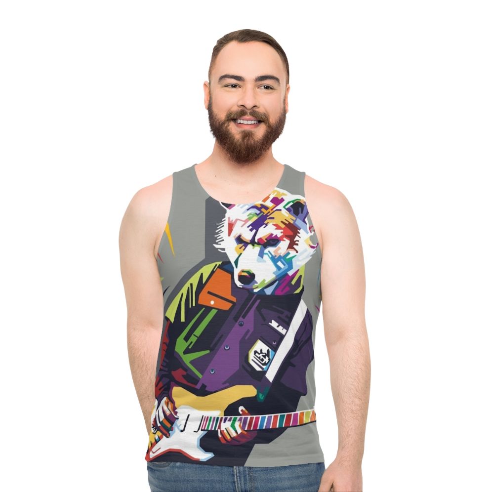 Man With A Mission Band Inspired Unisex Tank Top - men