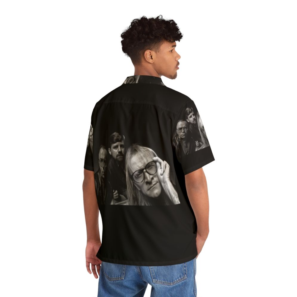 X-Files The Lone Gunmen Grunge Style Hawaiian Shirt - People Back