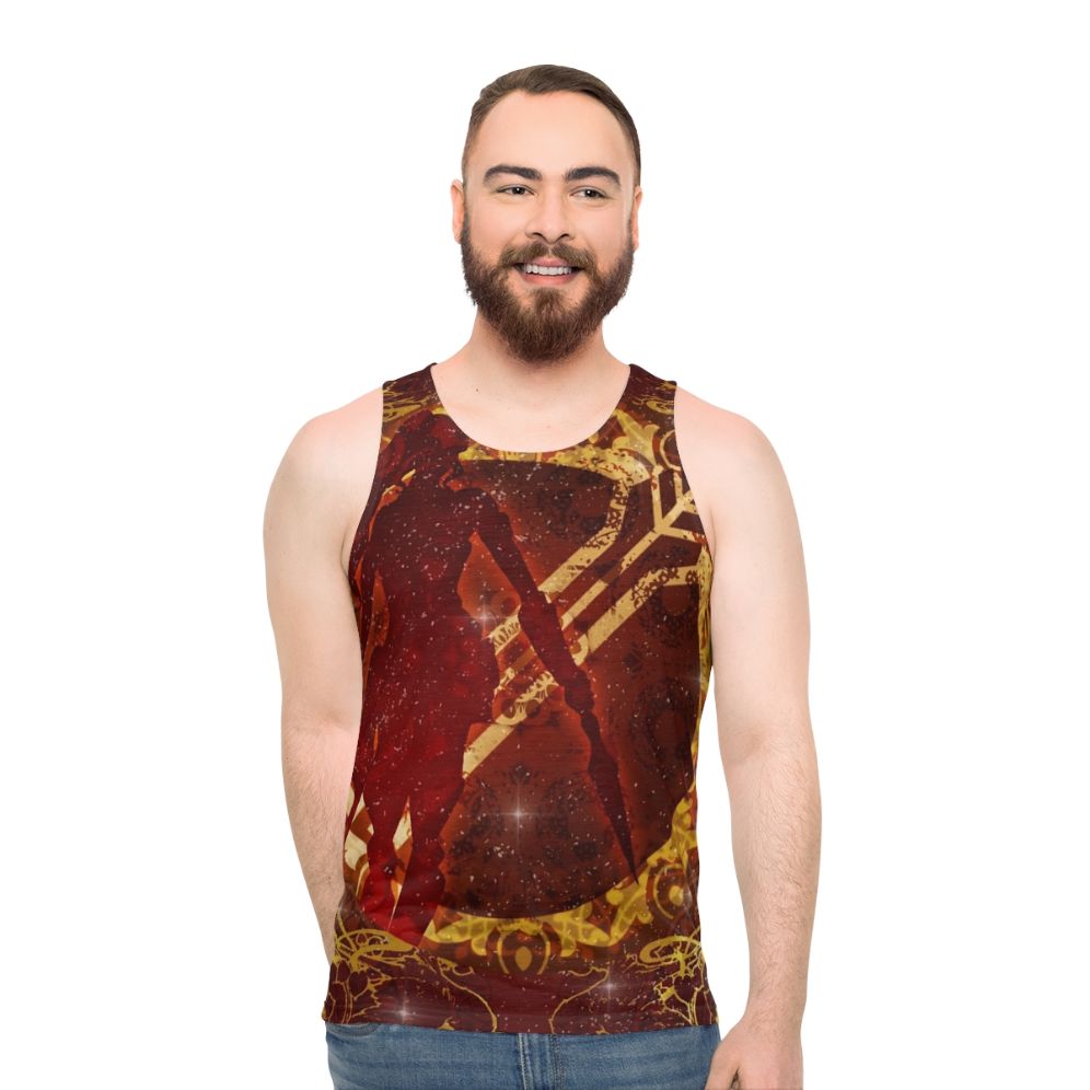 RWBY Pyrrha Nikos Anime Unisex Tank Top - men