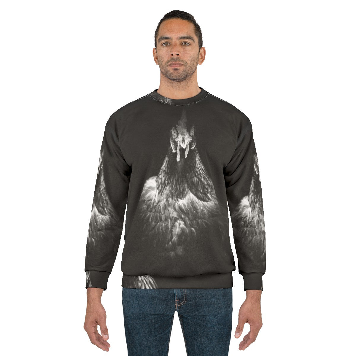 Hentensity for Life Hen Chicken Rooster Sweatshirt - men