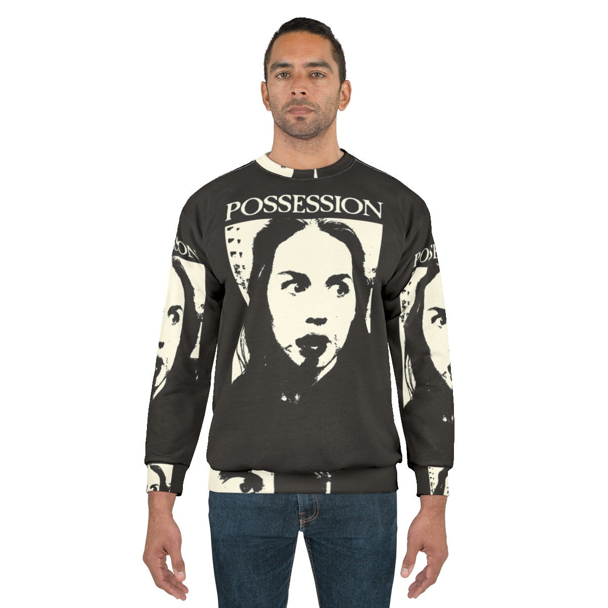 Possession Sweatshirt with Occult and Paranormal Design - men