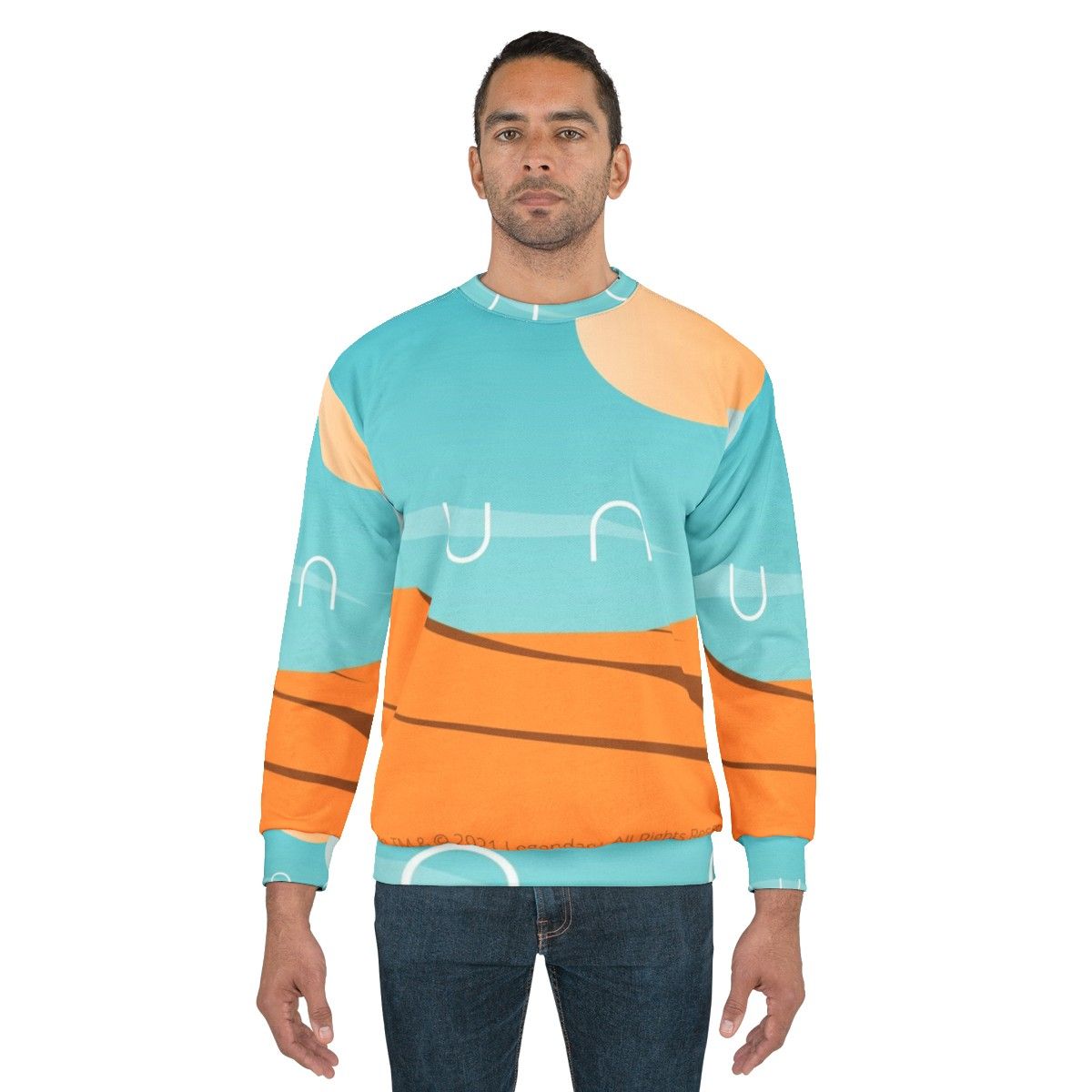 Dune 2020 movie sweatshirt with fan art design - men