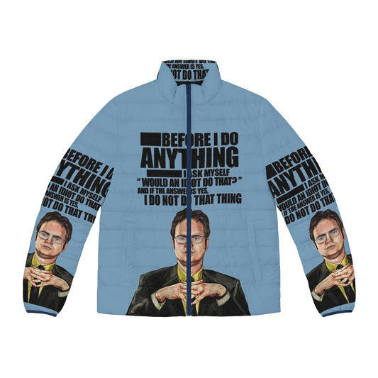 Dwight K. Schrute Puffer Jacket - The Office Inspired Apparel