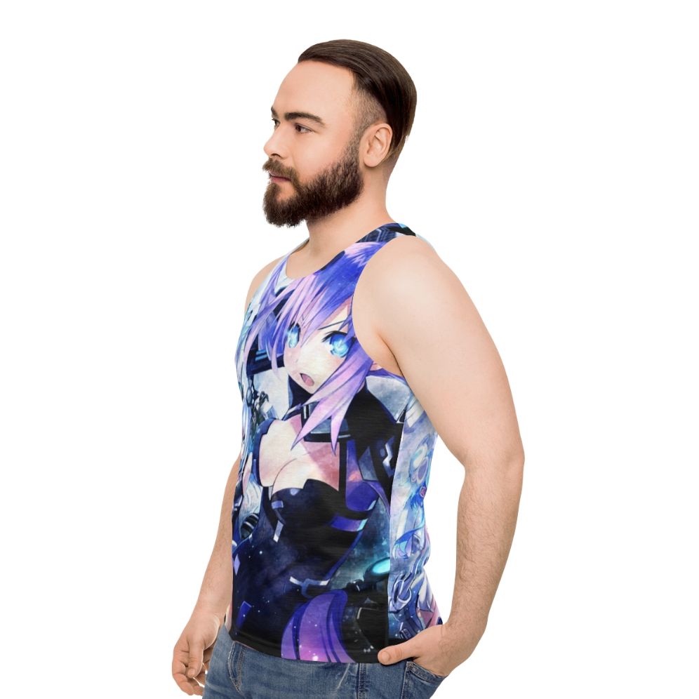 Hyperdimension Neptunia Unisex Tank Top - men side