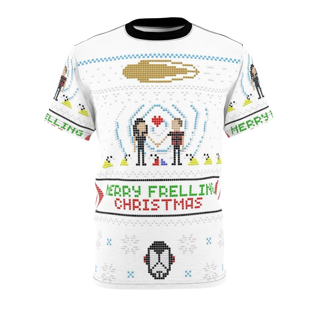 Sci-Fi Inspired Merry Christmas Ugly Sweater T-Shirt