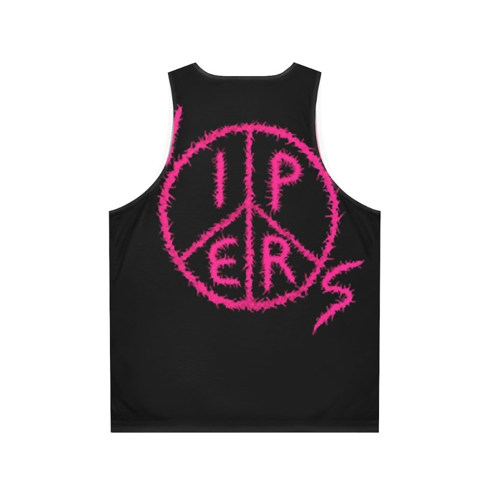 Wipers Band Logo Classic Punk Rock Unisex Tank Top - Back