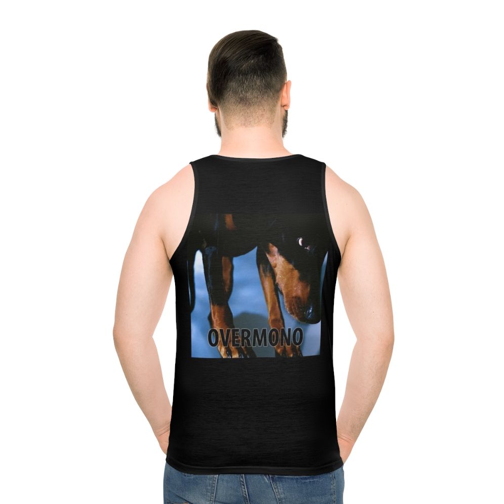 Overmono Music Tour Unisex Tank Top - men back