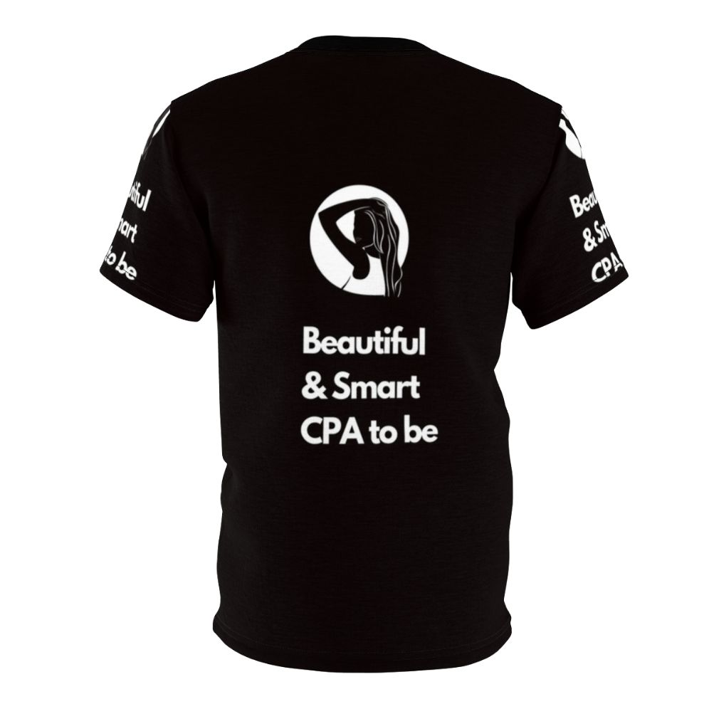 Accounting and Bookkeeping T-Shirt for Aspiring CPAs and Auditors - Back