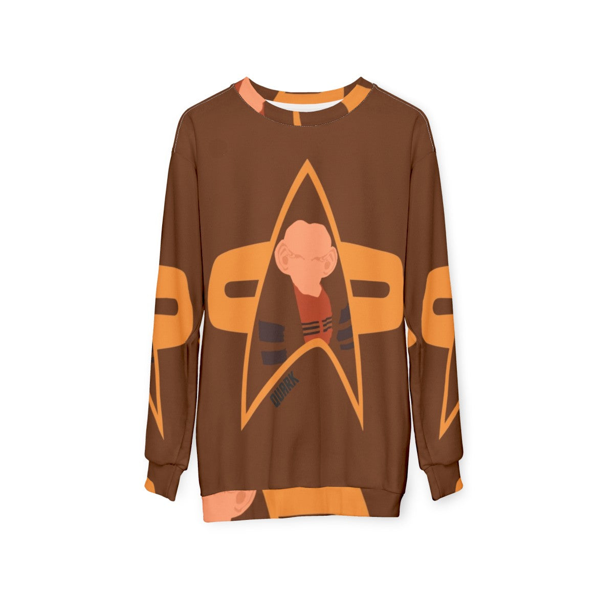 Quark Star Trek Deep Space Nine Vintage Sweatshirt - hanging