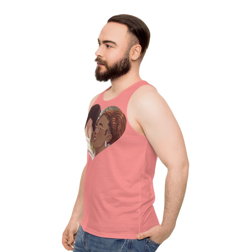 Heartstopper Unisex Tank Top - men side