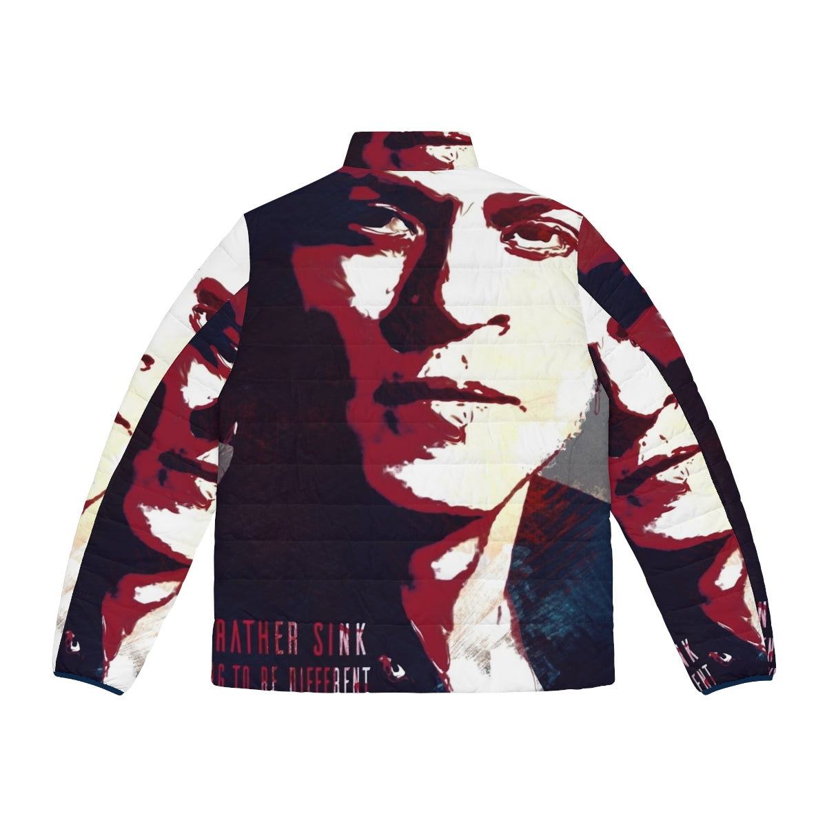 Shah Rukh Khan wearing a stylish puffer jacket - Back