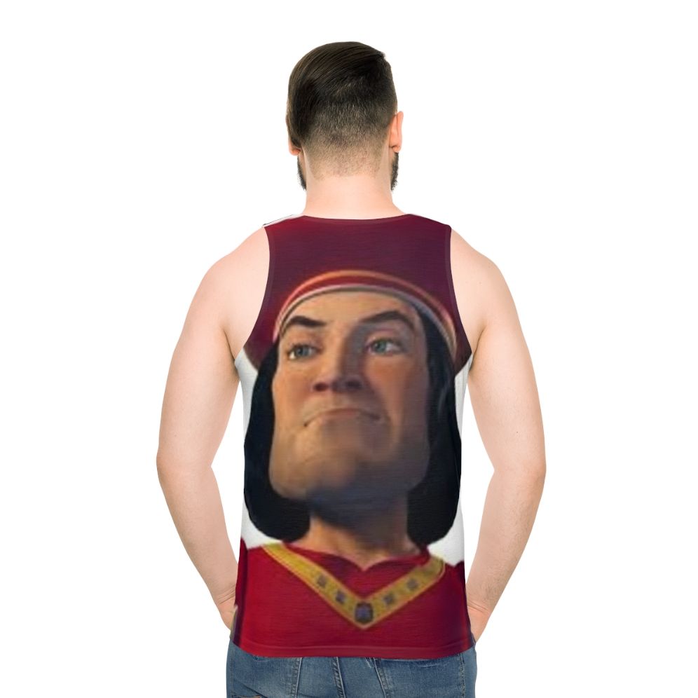 Lord Farquaad Unisex Tank Top - men back