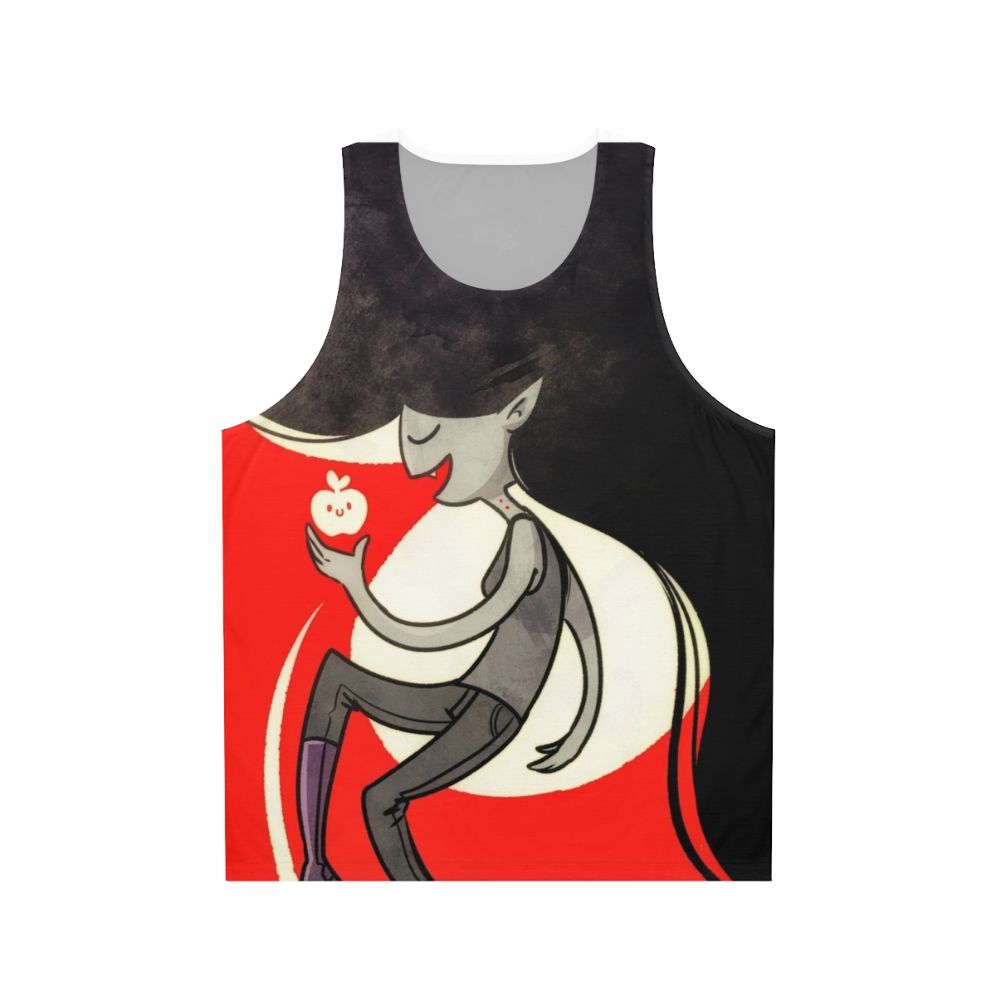 Unisex tank top featuring Marceline the Vampire Queen from the popular cartoon series Adventure Time