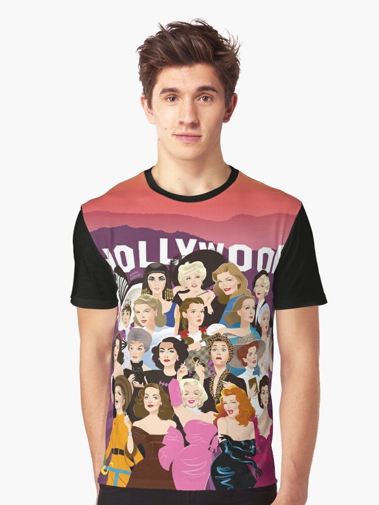 Alejandro Mogollo Art Hollywood Graphic T-Shirt - Men