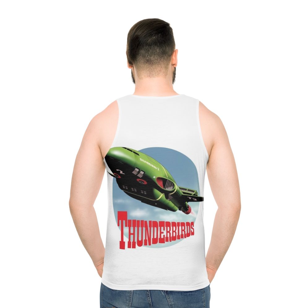 Thunderbirds Thunderbird 2 Unisex Tank Top - men back