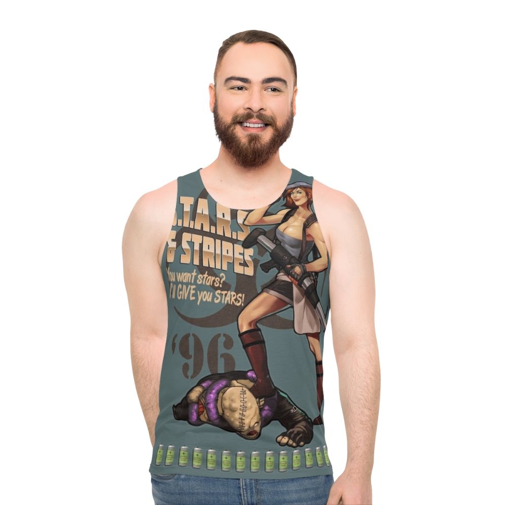 Resident Evil Jill Valentine Unisex Tank Top - men