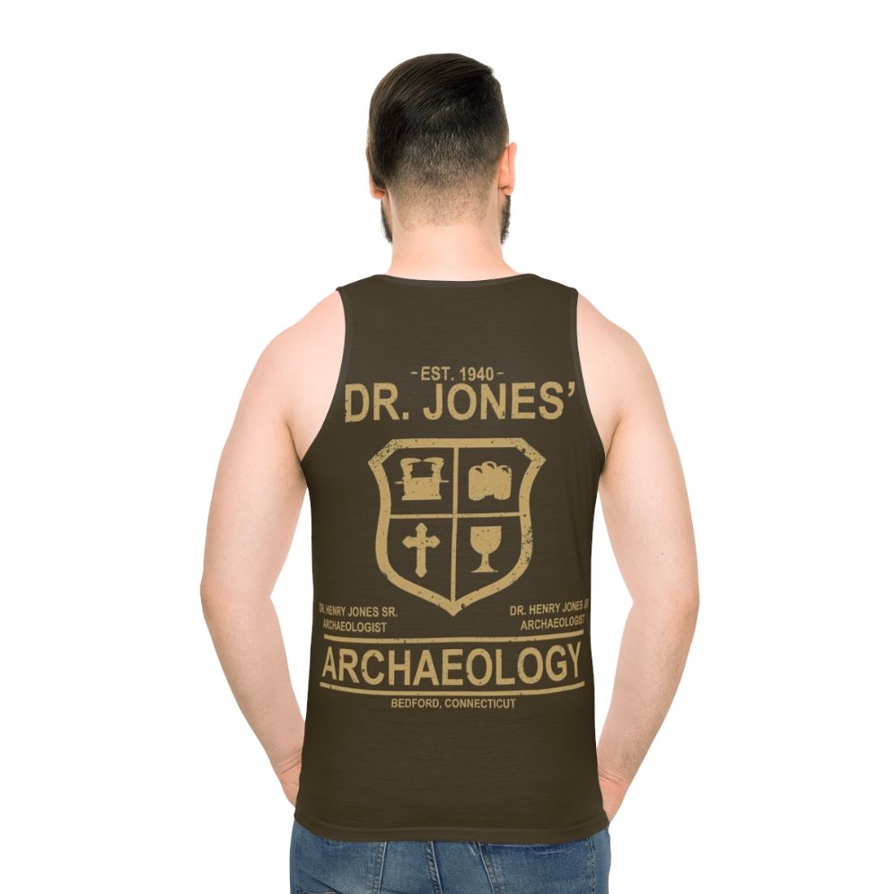 Indiana Jones Archaeology Unisex Tank Top - men back