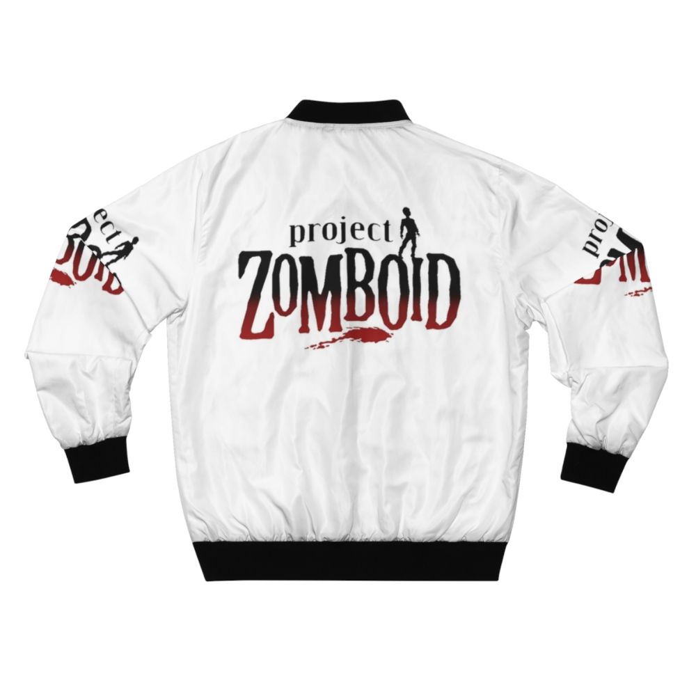 Project Zomboid Bomber Jacket - Gaming-Inspired Casual Outerwear - Back