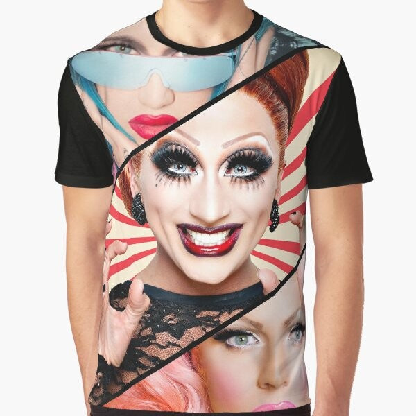 Rupaul's Drag Race Season 6 Graphic T-Shirt featuring fan-favorite queens