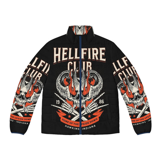 Hellfire Club Puffer Jacket featuring Eddie Munson from Stranger Things