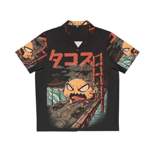 Black Takaiju Hawaiian Shirt