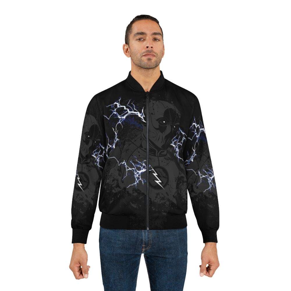 "Reverse Hunter Zolomon Speedster Flash Bomber Jacket" - Lifestyle