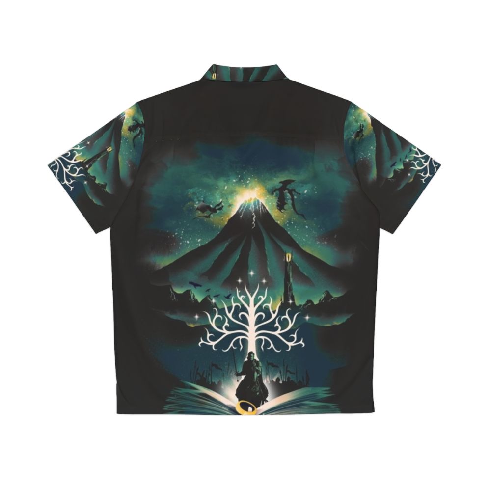 Magical Book of the Return Hawaiian Shirt - Fantasy Inspired Apparel - Back