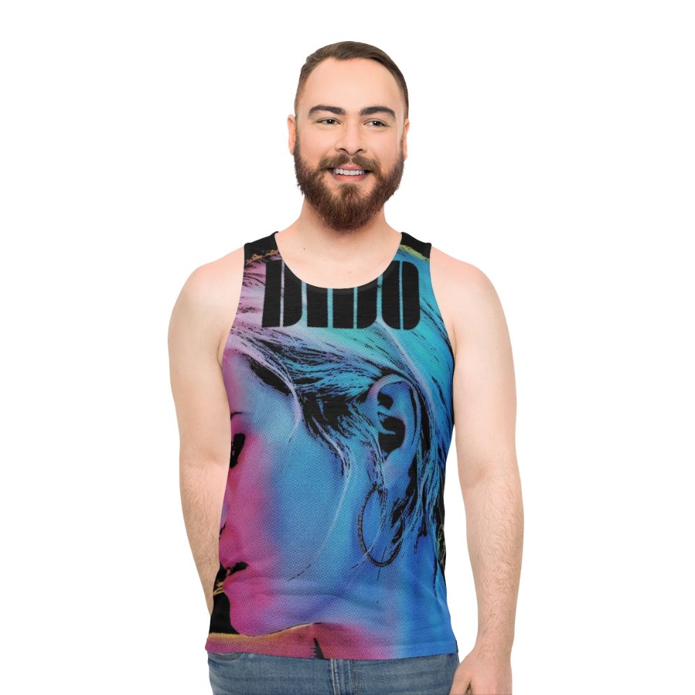 Unisex Dido Music Graphic Tank Top - men