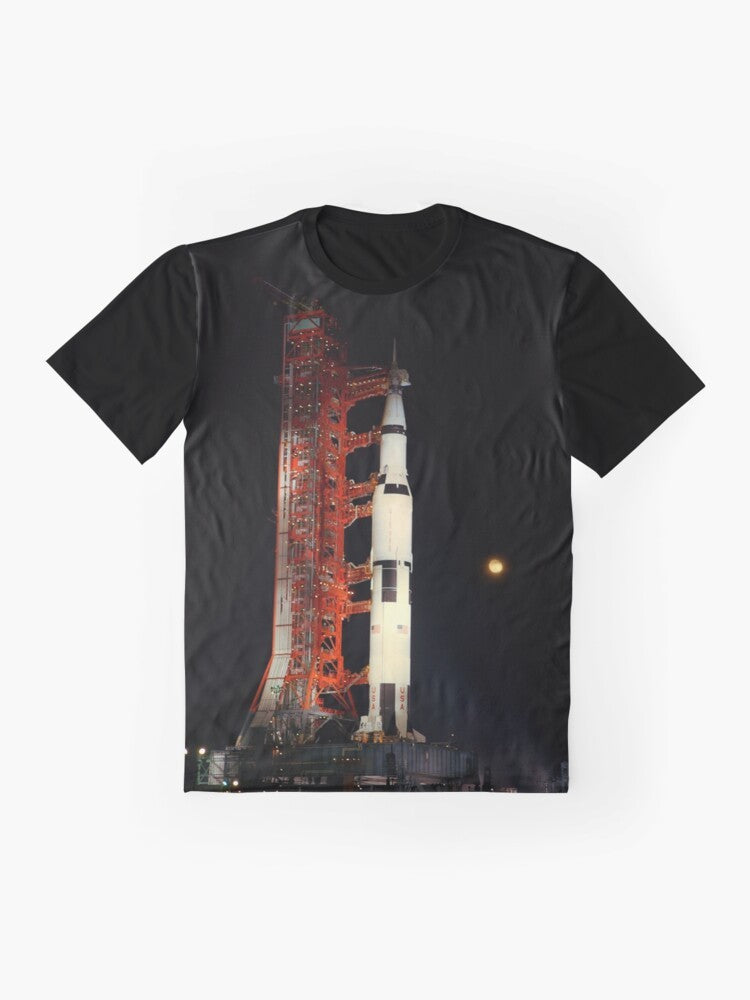 Apollo 12 Countdown Demonstration Test Graphic T-Shirt - Flat lay