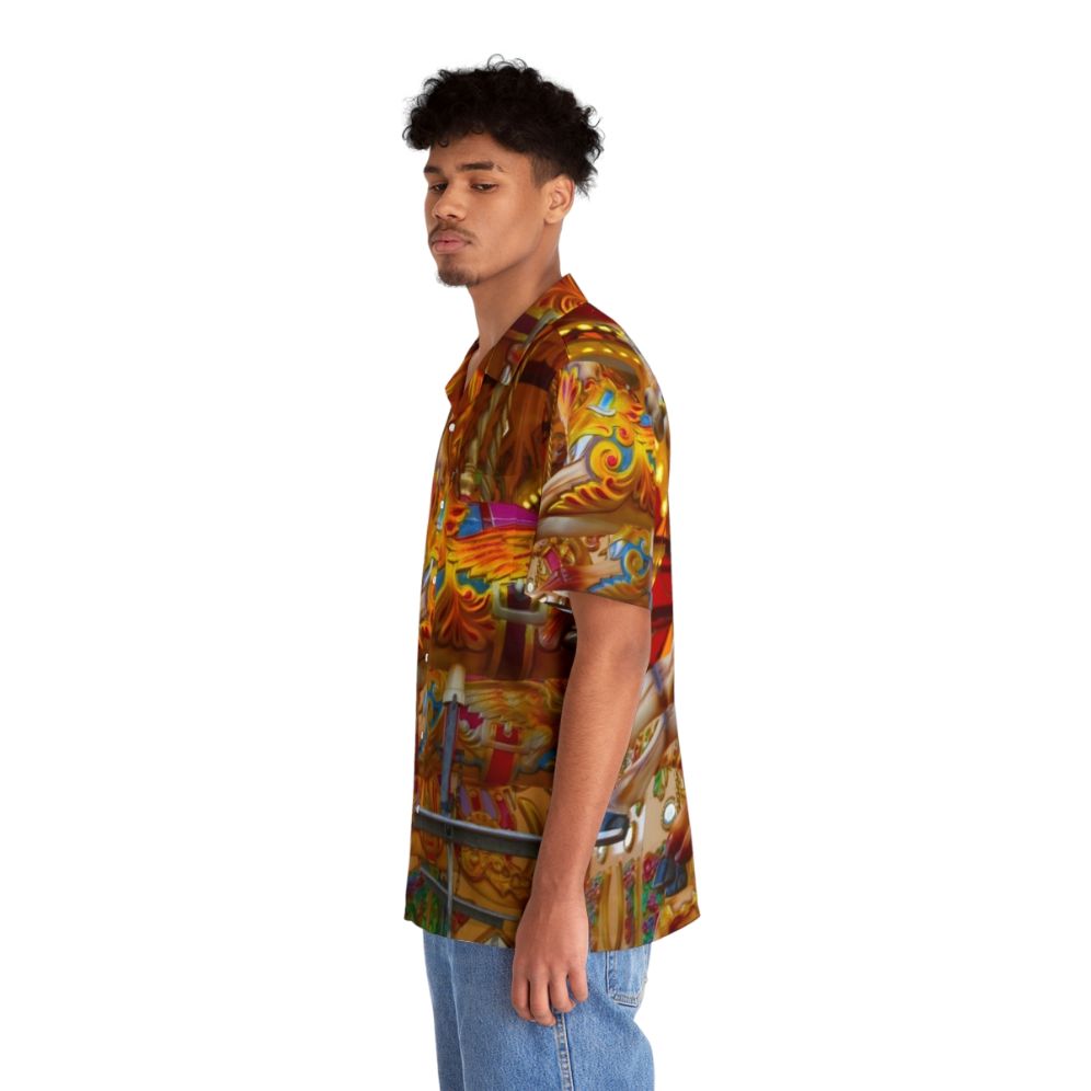 Weymouth's Classic British Carousel Hawaiian Shirt - People Left