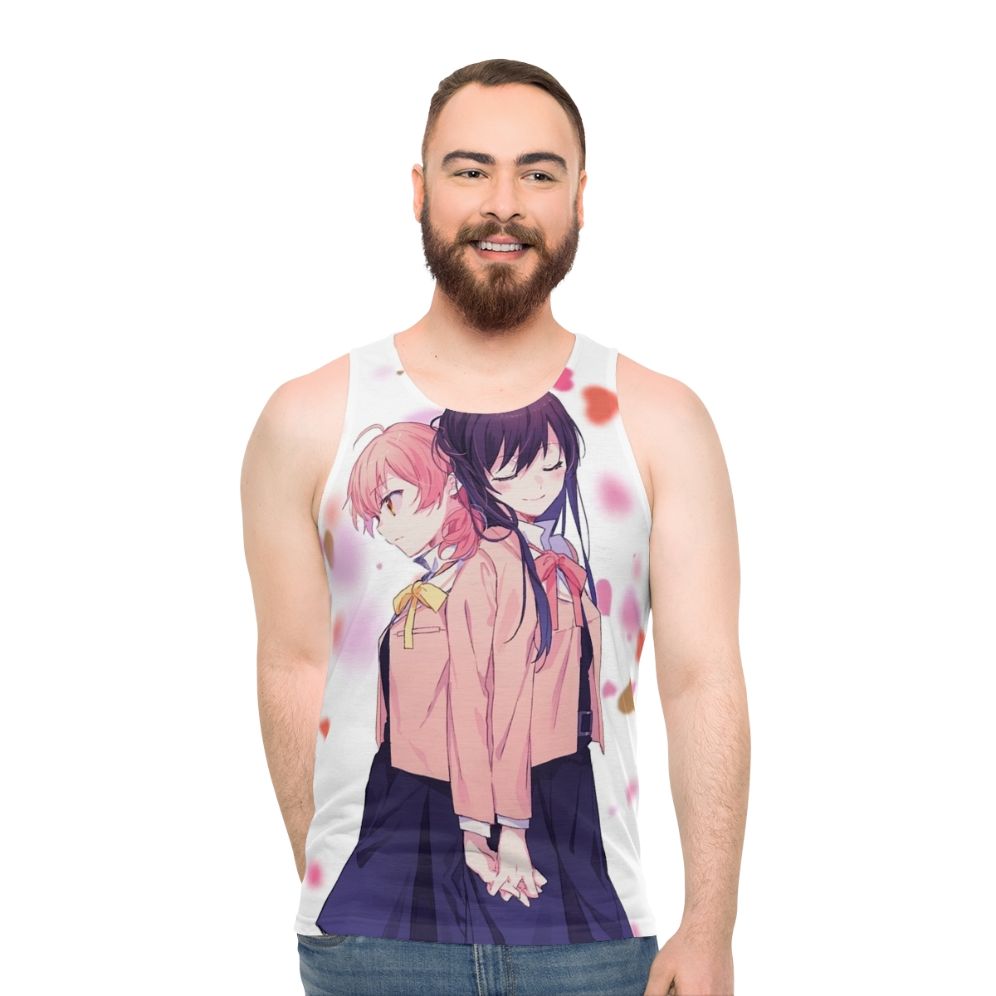 Bloom Into You Yagate Kimi Ni Naru Anime Tank Top - men