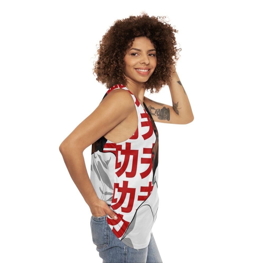 Kendrick Lamar Kung Fu Kenny Unisex Tank Top - women side